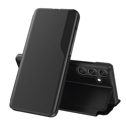 Attraction Flip Holder Leather Phone Case, For Galaxy S26+ 5G, For Galaxy S26 Ultra 5G, For Galaxy S26 5G, For Galaxy A27 5G, For Galaxy S25 FE 5G, For Galaxy A07 5G, For Galaxy A17 5G, For Galaxy S25 Edge 5G