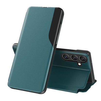 Attraction Flip Holder Leather Phone Case, For Galaxy S26+ 5G, For Galaxy S26 Ultra 5G, For Galaxy S26 5G, For Galaxy A27 5G, For Galaxy S25 FE 5G, For Galaxy A07 5G, For Galaxy A17 5G, For Galaxy S25 Edge 5G