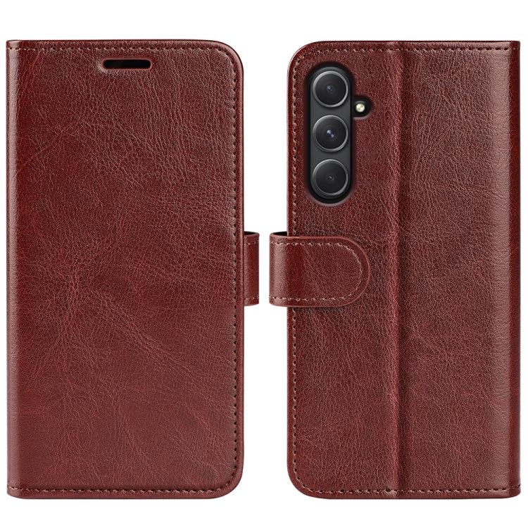 R64 Texture Horizontal Flip Leather Phone Case, For Samsung Galaxy A06 5G, For Samsung Galaxy A26, For Samsung Galaxy A36, For Samsung Galaxy S25 5G, For Samsung Galaxy S25+ 5G, For Samsung Galaxy S25 Ultra 5G, For Samsung Galaxy A16                   ...