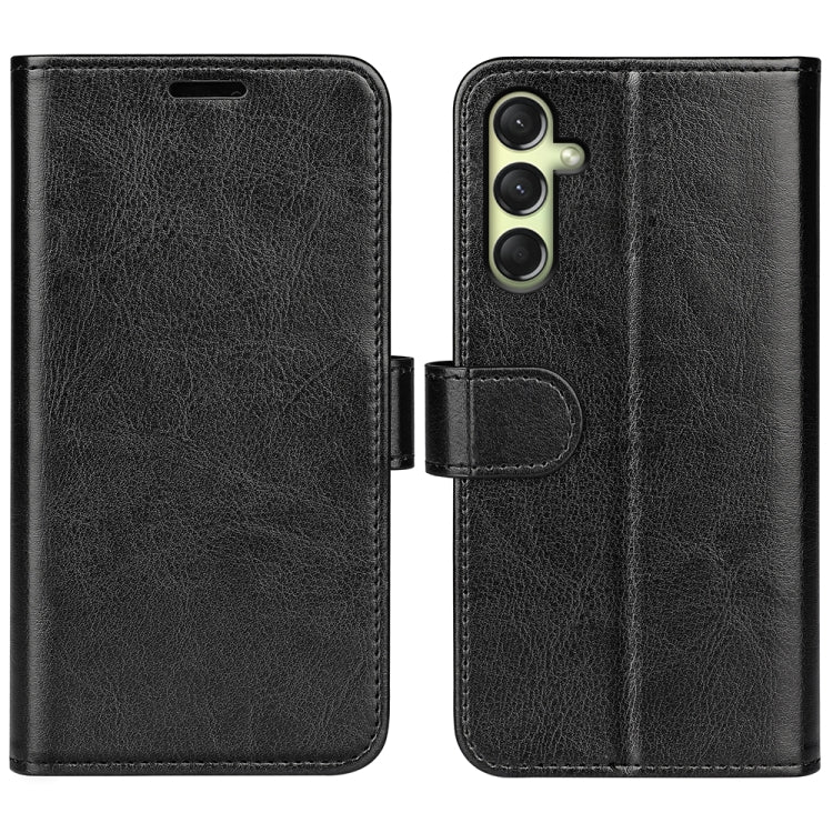 R64 Texture Horizontal Flip Leather Phone Case, For Samsung Galaxy A06 5G, For Samsung Galaxy A26, For Samsung Galaxy A36, For Samsung Galaxy S25 5G, For Samsung Galaxy S25+ 5G, For Samsung Galaxy S25 Ultra 5G, For Samsung Galaxy A16                   ...