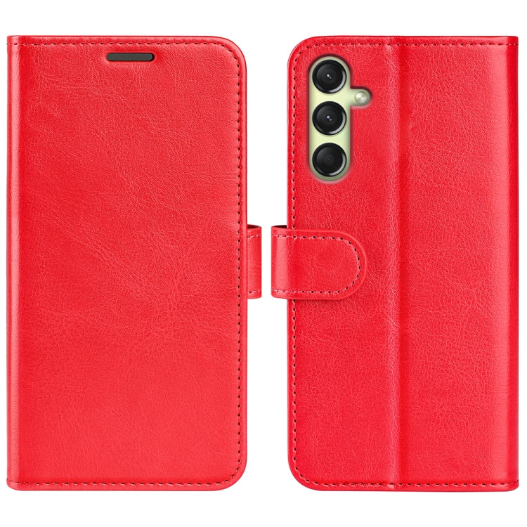 R64 Texture Horizontal Flip Leather Phone Case, For Samsung Galaxy A06 5G, For Samsung Galaxy A26, For Samsung Galaxy A36, For Samsung Galaxy S25 5G, For Samsung Galaxy S25+ 5G, For Samsung Galaxy S25 Ultra 5G, For Samsung Galaxy A16                   ...