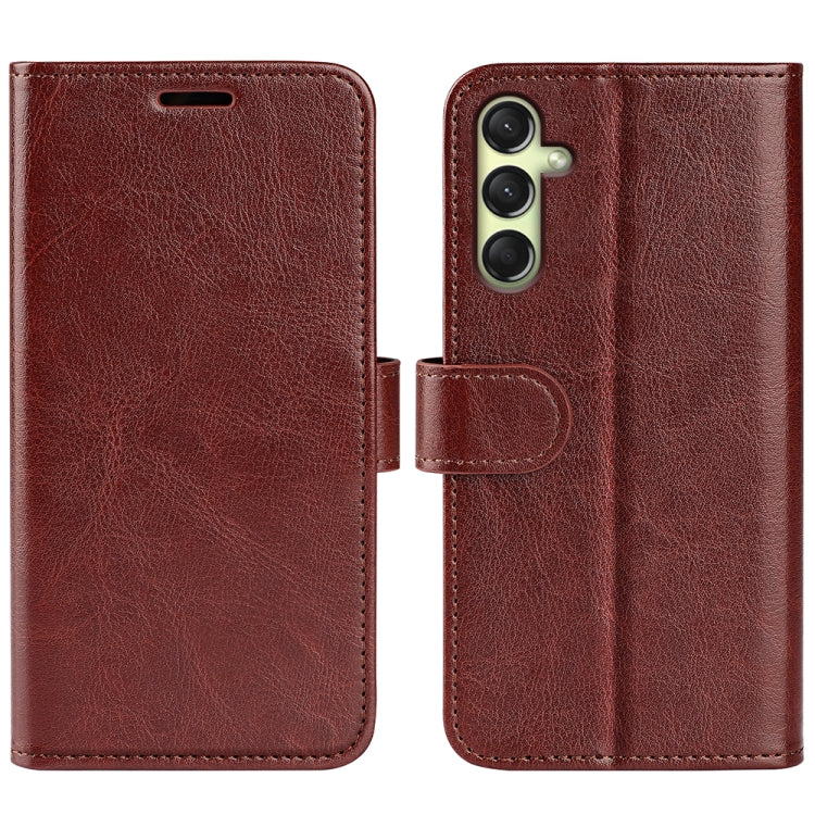 R64 Texture Horizontal Flip Leather Phone Case, For Samsung Galaxy A36, For Samsung Galaxy S25 5G, For Samsung Galaxy S25+ 5G, For Samsung Galaxy S25 Ultra 5G, For Samsung Galaxy A16, For Samsung Galaxy S24 FE 5G, For Samsung Galaxy Xcover 7 Pro       ...