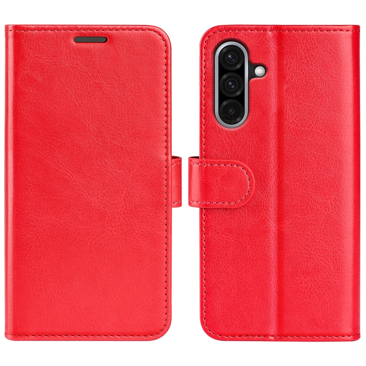 R64 Texture Horizontal Flip Leather Phone Case, For Samsung Galaxy A06 5G, For Samsung Galaxy A26, For Samsung Galaxy A36, For Samsung Galaxy S25 5G, For Samsung Galaxy S25+ 5G, For Samsung Galaxy S25 Ultra 5G, For Samsung Galaxy A16                   ...