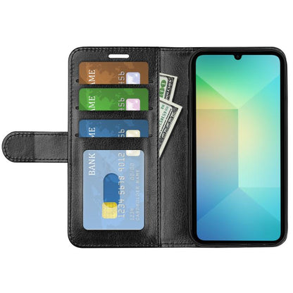 R64 Texture Horizontal Flip Leather Phone Case, For Samsung Galaxy A06 5G, For Samsung Galaxy A26, For Samsung Galaxy A36, For Samsung Galaxy S25 5G, For Samsung Galaxy S25+ 5G, For Samsung Galaxy S25 Ultra 5G, For Samsung Galaxy A16                   ...