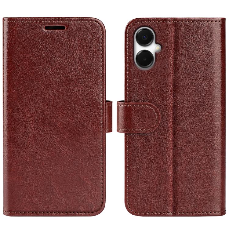 R64 Texture Horizontal Flip Leather Phone Case, For Samsung Galaxy S26+ 5G, For Samsung Galaxy S26 Edge 5G, For Samsung Galaxy S26 Ultra 5G, For Samsung Galaxy S26 5G, For Samsung Galaxy A57 5G, For Samsung Galaxy A37 5G, For Samsung Galaxy S25 FE 5G  ...