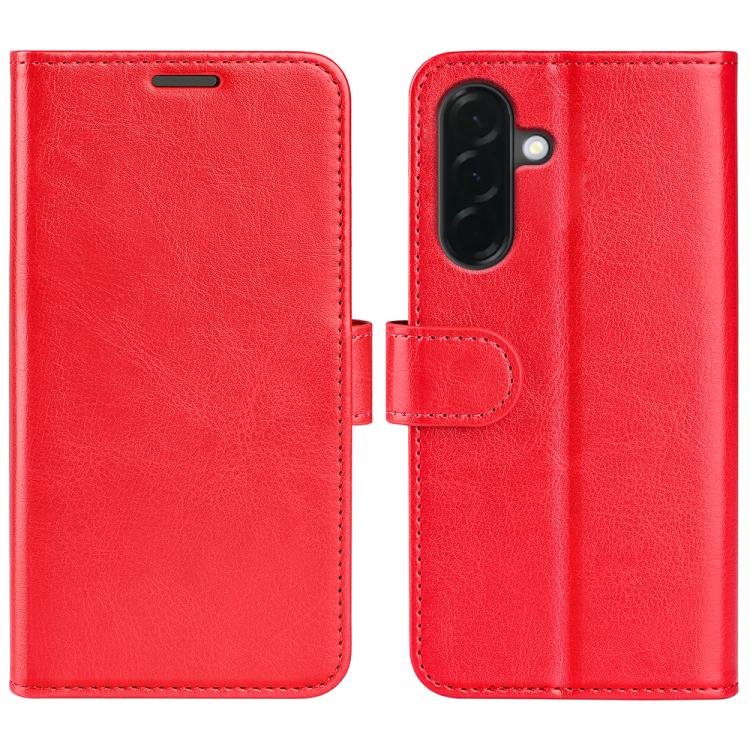 R64 Texture Horizontal Flip Leather Phone Case, For Samsung Galaxy S26+ 5G, For Samsung Galaxy S26 Edge 5G, For Samsung Galaxy S26 Ultra 5G, For Samsung Galaxy S26 5G, For Samsung Galaxy A57 5G, For Samsung Galaxy A37 5G, For Samsung Galaxy S25 FE 5G  ...