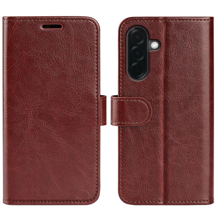 R64 Texture Horizontal Flip Leather Phone Case, For Samsung Galaxy S26+ 5G, For Samsung Galaxy S26 Edge 5G, For Samsung Galaxy S26 Ultra 5G, For Samsung Galaxy S26 5G, For Samsung Galaxy A57 5G, For Samsung Galaxy A37 5G, For Samsung Galaxy S25 FE 5G  ...