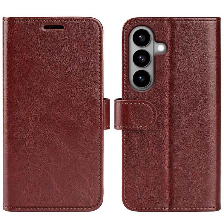 R64 Texture Horizontal Flip Leather Phone Case, For Samsung Galaxy S26+ 5G, For Samsung Galaxy S26 Edge 5G, For Samsung Galaxy S26 Ultra 5G, For Samsung Galaxy S26 5G, For Samsung Galaxy A57 5G, For Samsung Galaxy A37 5G, For Samsung Galaxy S25 FE 5G  ...