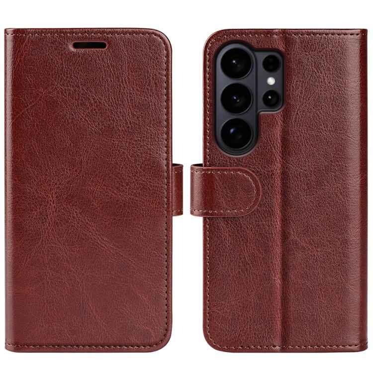 R64 Texture Horizontal Flip Leather Phone Case, For Samsung Galaxy S26+ 5G, For Samsung Galaxy S26 Edge 5G, For Samsung Galaxy S26 Ultra 5G, For Samsung Galaxy S26 5G, For Samsung Galaxy A57 5G, For Samsung Galaxy A37 5G, For Samsung Galaxy S25 FE 5G  ...