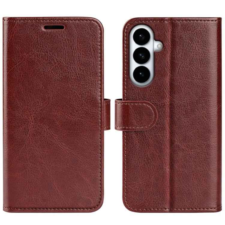 R64 Texture Horizontal Flip Leather Phone Case, For Samsung Galaxy S26+ 5G, For Samsung Galaxy S26 Edge 5G, For Samsung Galaxy S26 Ultra 5G, For Samsung Galaxy S26 5G, For Samsung Galaxy A57 5G, For Samsung Galaxy A37 5G, For Samsung Galaxy S25 FE 5G  ...