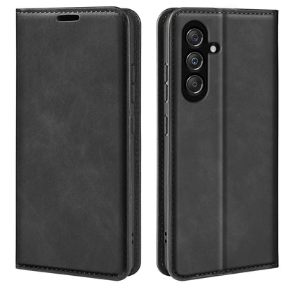 Retro-skin Magnetic Suction Leather Phone Case, For Samsung Galaxy A15, For Samsung Galaxy A05, For Samsung Galaxy A05s, For For Samsung Galaxy M34 5G, For Samsung Galaxy S23 FE 5G, For Samsung Galaxy M36 5G / F36 5G, For Samsung Galaxy M16 / F16