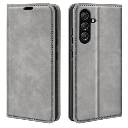Retro-skin Magnetic Suction Leather Phone Case, For Samsung Galaxy A15, For Samsung Galaxy A05, For Samsung Galaxy A05s, For For Samsung Galaxy M34 5G, For Samsung Galaxy S23 FE 5G, For Samsung Galaxy M36 5G / F36 5G, For Samsung Galaxy M16 / F16