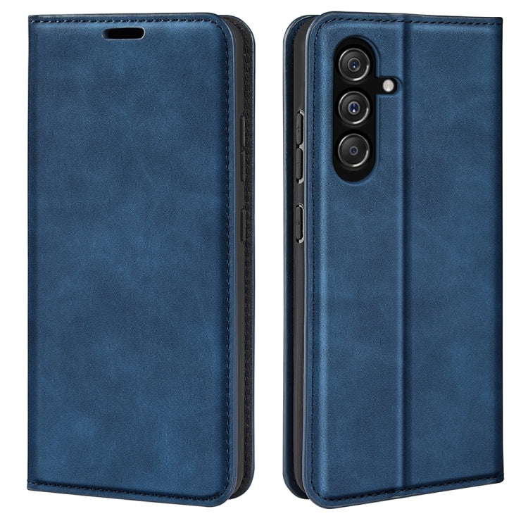 Retro-skin Magnetic Suction Leather Phone Case, For Samsung Galaxy A15, For Samsung Galaxy A05, For Samsung Galaxy A05s, For For Samsung Galaxy M34 5G, For Samsung Galaxy S23 FE 5G, For Samsung Galaxy M36 5G / F36 5G, For Samsung Galaxy M16 / F16