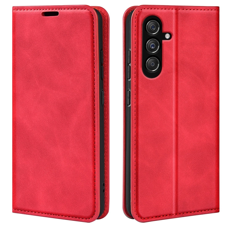 Retro-skin Magnetic Suction Leather Phone Case, For Samsung Galaxy A15, For Samsung Galaxy A05, For Samsung Galaxy A05s, For For Samsung Galaxy M34 5G, For Samsung Galaxy S23 FE 5G, For Samsung Galaxy M36 5G / F36 5G, For Samsung Galaxy M16 / F16