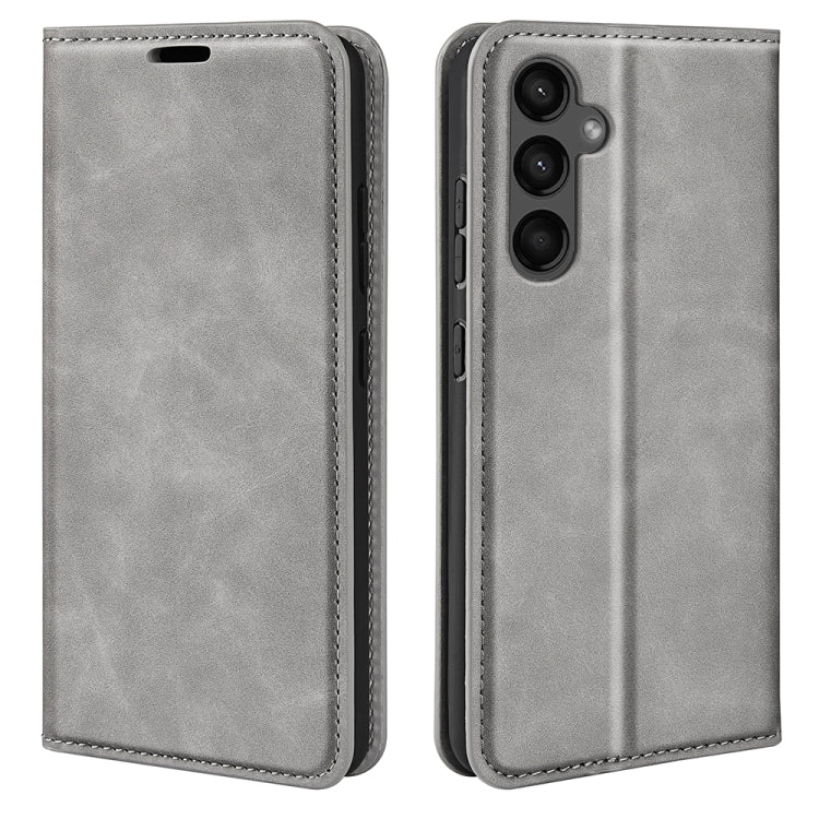 Retro-skin Magnetic Suction Leather Phone Case, For Samsung Galaxy A15, For Samsung Galaxy A05, For Samsung Galaxy A05s, For For Samsung Galaxy M34 5G, For Samsung Galaxy S23 FE 5G, For Samsung Galaxy M36 5G / F36 5G, For Samsung Galaxy M16 / F16