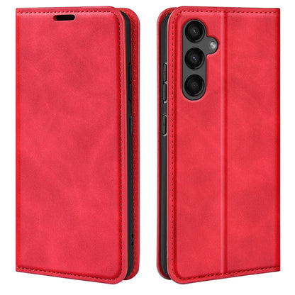 Retro-skin Magnetic Suction Leather Phone Case, For Samsung Galaxy A15, For Samsung Galaxy A05, For Samsung Galaxy A05s, For For Samsung Galaxy M34 5G, For Samsung Galaxy S23 FE 5G, For Samsung Galaxy M36 5G / F36 5G, For Samsung Galaxy M16 / F16