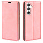 Retro-skin Magnetic Suction Leather Phone Case, For Samsung Galaxy A16, For Samsung Galaxy S24 FE 5G, For Samsung Galaxy M55 5G, For Samsung Galaxy M15 5G, For Samsung Galaxy A55, For Samsung Galaxy A35, For Samsung Galaxy S24 Ultra 5G                 ...