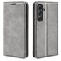 Retro-skin Magnetic Suction Leather Phone Case, For Samsung Galaxy A16, For Samsung Galaxy S24 FE 5G, For Samsung Galaxy M55 5G, For Samsung Galaxy M15 5G, For Samsung Galaxy A55, For Samsung Galaxy A35, For Samsung Galaxy S24 Ultra 5G                 ...