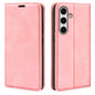 Retro-skin Magnetic Suction Leather Phone Case, For Samsung Galaxy A16, For Samsung Galaxy S24 FE 5G, For Samsung Galaxy M55 5G, For Samsung Galaxy M15 5G, For Samsung Galaxy A55, For Samsung Galaxy A35, For Samsung Galaxy S24 Ultra 5G                 ...