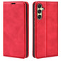 Retro-skin Magnetic Suction Leather Phone Case, For Samsung Galaxy A16, For Samsung Galaxy S24 FE 5G, For Samsung Galaxy M55 5G, For Samsung Galaxy M15 5G, For Samsung Galaxy A55, For Samsung Galaxy A35, For Samsung Galaxy S24 Ultra 5G                 ...