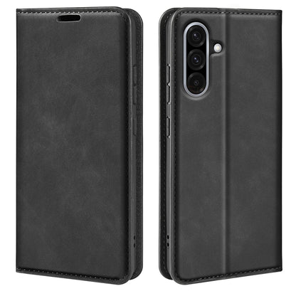 Retro-skin Magnetic Suction Leather Phone Case, For Samsung Galaxy A07 4G, For Samsung Galaxy A17 5G, For Samsung Galaxy S25 Edge 5G, For Samsung Galaxy A06 5G, For Samsung Galaxy A26, For Samsung Galaxy A36, For Samsung Galaxy S25 5G                  ...
