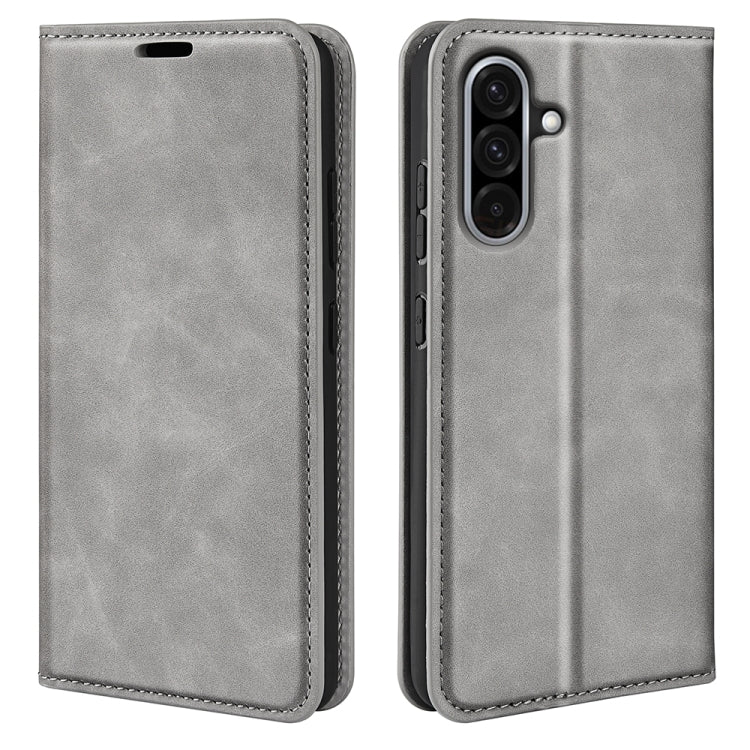 Retro-skin Magnetic Suction Leather Phone Case, For Samsung Galaxy A07 4G, For Samsung Galaxy A17 5G, For Samsung Galaxy S25 Edge 5G, For Samsung Galaxy A06 5G, For Samsung Galaxy A26, For Samsung Galaxy A36, For Samsung Galaxy S25 5G                  ...