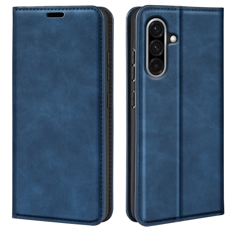 Retro-skin Magnetic Suction Leather Phone Case, For Samsung Galaxy A07 4G, For Samsung Galaxy A17 5G, For Samsung Galaxy S25 Edge 5G, For Samsung Galaxy A06 5G, For Samsung Galaxy A26, For Samsung Galaxy A36, For Samsung Galaxy S25 5G                  ...