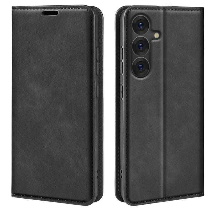 Retro-skin Magnetic Suction Leather Phone Case, For Samsung Galaxy A07 4G, For Samsung Galaxy A17 5G, For Samsung Galaxy S25 Edge 5G, For Samsung Galaxy A06 5G, For Samsung Galaxy A26, For Samsung Galaxy A36, For Samsung Galaxy S25 5G                  ...