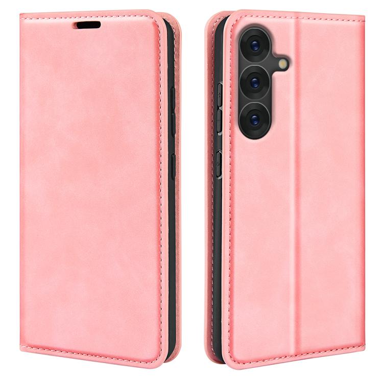 Retro-skin Magnetic Suction Leather Phone Case, For Samsung Galaxy A07 4G, For Samsung Galaxy A17 5G, For Samsung Galaxy S25 Edge 5G, For Samsung Galaxy A06 5G, For Samsung Galaxy A26, For Samsung Galaxy A36, For Samsung Galaxy S25 5G                  ...