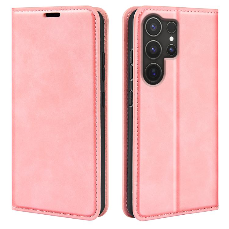 Retro-skin Magnetic Suction Leather Phone Case, For Samsung Galaxy A07 4G, For Samsung Galaxy A17 5G, For Samsung Galaxy S25 Edge 5G, For Samsung Galaxy A06 5G, For Samsung Galaxy A26, For Samsung Galaxy A36, For Samsung Galaxy S25 5G                  ...