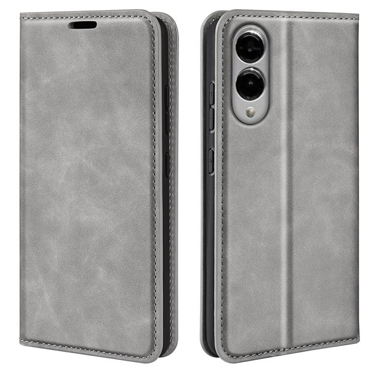 Retro-skin Magnetic Suction Leather Phone Case, For Samsung Galaxy A07 4G, For Samsung Galaxy A17 5G, For Samsung Galaxy S25 Edge 5G, For Samsung Galaxy A06 5G, For Samsung Galaxy A26, For Samsung Galaxy A36, For Samsung Galaxy S25 5G                  ...