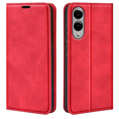 Retro-skin Magnetic Suction Leather Phone Case, For Samsung Galaxy A07 4G, For Samsung Galaxy A17 5G, For Samsung Galaxy S25 Edge 5G, For Samsung Galaxy A06 5G, For Samsung Galaxy A26, For Samsung Galaxy A36, For Samsung Galaxy S25 5G                  ...