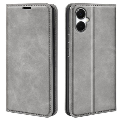 Retro-skin Magnetic Suction Leather Phone Case, For Samsung Galaxy A07 4G, For Samsung Galaxy A17 5G, For Samsung Galaxy S25 Edge 5G, For Samsung Galaxy A06 5G, For Samsung Galaxy A26, For Samsung Galaxy A36, For Samsung Galaxy S25 5G                  ...