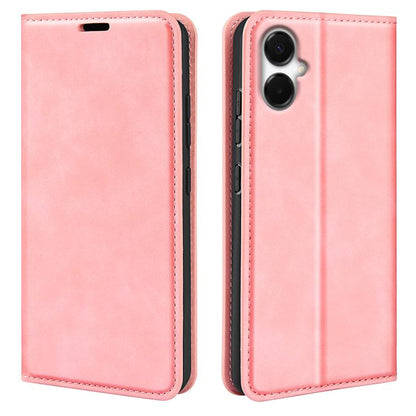 Retro-skin Magnetic Suction Leather Phone Case, For Samsung Galaxy A07 4G, For Samsung Galaxy A17 5G, For Samsung Galaxy S25 Edge 5G, For Samsung Galaxy A06 5G, For Samsung Galaxy A26, For Samsung Galaxy A36, For Samsung Galaxy S25 5G                  ...