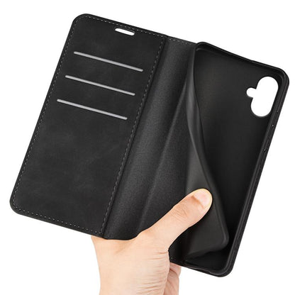 Retro-skin Magnetic Suction Leather Phone Case, For Samsung Galaxy A07 4G, For Samsung Galaxy A17 5G, For Samsung Galaxy S25 Edge 5G, For Samsung Galaxy A06 5G, For Samsung Galaxy A26, For Samsung Galaxy A36, For Samsung Galaxy S25 5G                  ...