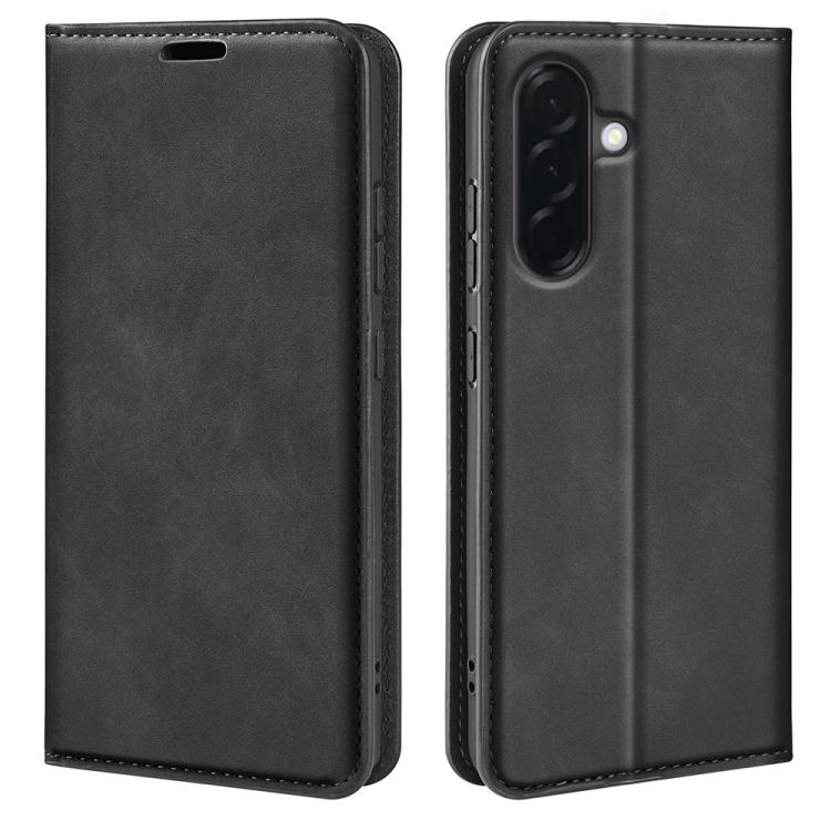 Retro-skin Magnetic Suction Leather Phone Case, For Galaxy S26 FE  5G, For Galaxy S26+ 5G, For Galaxy S26 Edge 5G, For Galaxy S26 Ultra 5G, For Galaxy S26 5G, For Samsung Galaxy A57 5G, For Samsung Galaxy A37 5G, For Samsung Galaxy A27 5G              ...