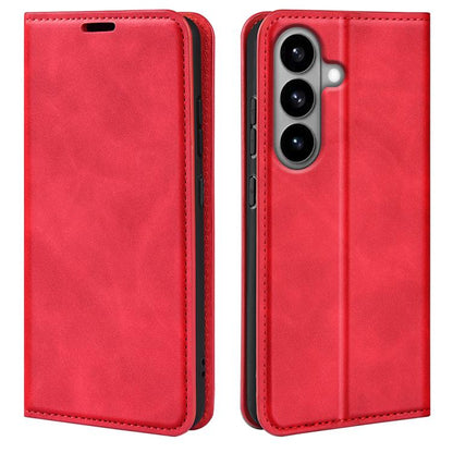 Retro-skin Magnetic Suction Leather Phone Case, For Galaxy S26 FE  5G, For Galaxy S26+ 5G, For Galaxy S26 Edge 5G, For Galaxy S26 Ultra 5G, For Galaxy S26 5G, For Samsung Galaxy A57 5G, For Samsung Galaxy A37 5G, For Samsung Galaxy A27 5G              ...