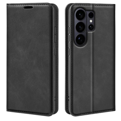 Retro-skin Magnetic Suction Leather Phone Case, For Galaxy S26 FE  5G, For Galaxy S26+ 5G, For Galaxy S26 Edge 5G, For Galaxy S26 Ultra 5G, For Galaxy S26 5G, For Samsung Galaxy A57 5G, For Samsung Galaxy A37 5G, For Samsung Galaxy A27 5G              ...