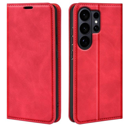 Retro-skin Magnetic Suction Leather Phone Case, For Galaxy S26 FE  5G, For Galaxy S26+ 5G, For Galaxy S26 Edge 5G, For Galaxy S26 Ultra 5G, For Galaxy S26 5G, For Samsung Galaxy A57 5G, For Samsung Galaxy A37 5G, For Samsung Galaxy A27 5G              ...