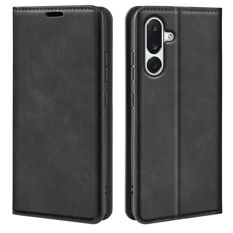 Retro-skin Magnetic Suction Leather Phone Case, For Samsung Galaxy A15, For Samsung Galaxy A05, For Samsung Galaxy A05s, For For Samsung Galaxy M34 5G, For Samsung Galaxy S23 FE 5G, For Samsung Galaxy M36 5G / F36 5G, For Samsung Galaxy M16 / F16