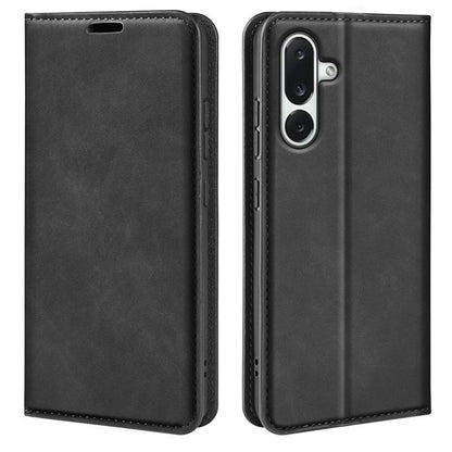 Retro-skin Magnetic Suction Leather Phone Case, For Samsung Galaxy A15, For Samsung Galaxy A05, For Samsung Galaxy A05s, For For Samsung Galaxy M34 5G, For Samsung Galaxy S23 FE 5G, For Samsung Galaxy M36 5G / F36 5G, For Samsung Galaxy M16 / F16