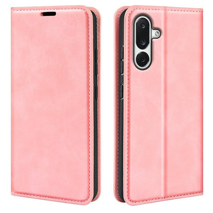 Retro-skin Magnetic Suction Leather Phone Case, For Samsung Galaxy A15, For Samsung Galaxy A05, For Samsung Galaxy A05s, For For Samsung Galaxy M34 5G, For Samsung Galaxy S23 FE 5G, For Samsung Galaxy M36 5G / F36 5G, For Samsung Galaxy M16 / F16