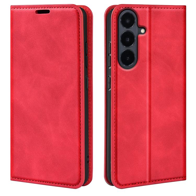 Retro-skin Magnetic Suction Leather Phone Case, For Galaxy S26 FE  5G, For Galaxy S26+ 5G, For Galaxy S26 Edge 5G, For Galaxy S26 Ultra 5G, For Galaxy S26 5G, For Samsung Galaxy A57 5G, For Samsung Galaxy A37 5G, For Samsung Galaxy A27 5G              ...