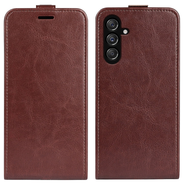 R64 Texture Single Vertical Flip Leather Phone Case, For Samsung Galaxy A05, For Samsung Galaxy A05s, For Samsung Galaxy M34 5G, For Samsung Galaxy S23 FE 5G, For Samsung Galaxy M36 5G / F36 5G, For Samsung Galaxy A17 5G, For Samsung Galaxy M16 / F16