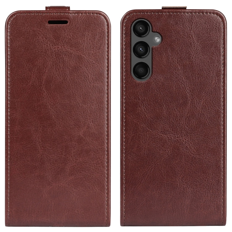 R64 Texture Single Vertical Flip Leather Phone Case, For Samsung Galaxy A26 5G, For Samsung Galaxy A36, For Samsung Galaxy S25 5G, For Samsung Galaxy S25+ 5G, For Samsung Galaxy S25 Ultra 5G, For Samsung Galaxy A16 5G, For Samsung Galaxy Xcover7 Pro   ...