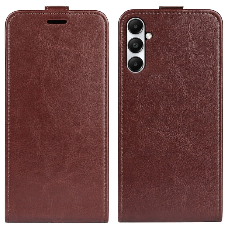 R64 Texture Single Vertical Flip Leather Phone Case, For Samsung Galaxy A05, For Samsung Galaxy A05s, For Samsung Galaxy M34 5G, For Samsung Galaxy S23 FE 5G, For Samsung Galaxy M36 5G / F36 5G, For Samsung Galaxy A17 5G, For Samsung Galaxy M16 / F16