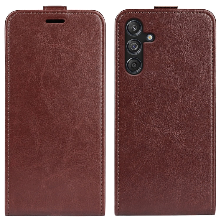 R64 Texture Single Vertical Flip Leather Phone Case, For Samsung Galaxy A26 5G, For Samsung Galaxy A36, For Samsung Galaxy S25 5G, For Samsung Galaxy S25+ 5G, For Samsung Galaxy S25 Ultra 5G, For Samsung Galaxy A16 5G, For Samsung Galaxy Xcover7 Pro   ...