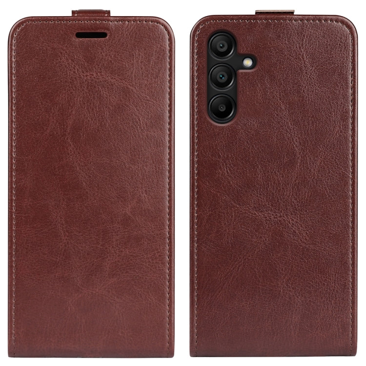 R64 Texture Single Vertical Flip Leather Phone Case, For Samsung Galaxy A26 5G, For Samsung Galaxy A36, For Samsung Galaxy S25 5G, For Samsung Galaxy S25+ 5G, For Samsung Galaxy S25 Ultra 5G, For Samsung Galaxy A16 5G, For Samsung Galaxy Xcover7 Pro   ...