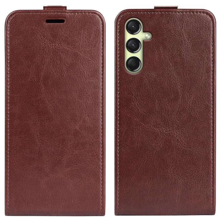 R64 Texture Single Vertical Flip Leather Phone Case, For Samsung Galaxy A26 5G, For Samsung Galaxy A36, For Samsung Galaxy S25 5G, For Samsung Galaxy S25+ 5G, For Samsung Galaxy S25 Ultra 5G, For Samsung Galaxy A16 5G, For Samsung Galaxy Xcover7 Pro   ...