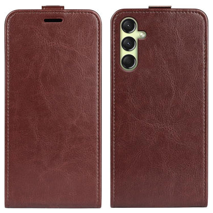 R64 Texture Single Vertical Flip Leather Phone Case, For Samsung Galaxy A26 5G, For Samsung Galaxy A36, For Samsung Galaxy S25 5G, For Samsung Galaxy S25+ 5G, For Samsung Galaxy S25 Ultra 5G, For Samsung Galaxy A16 5G, For Samsung Galaxy Xcover7 Pro   ...